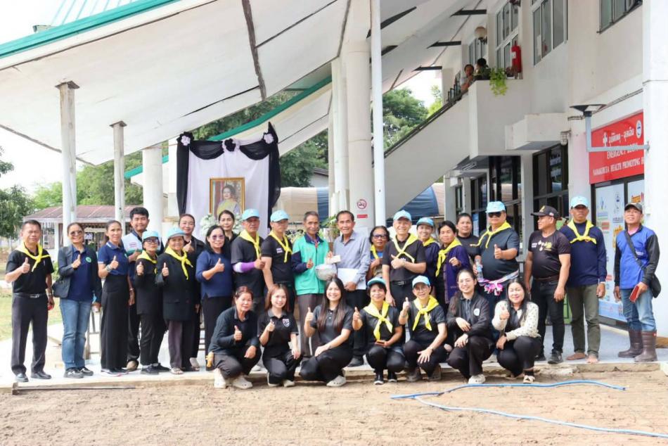  จิตอาสา สร้างถนนคอนกรีต
